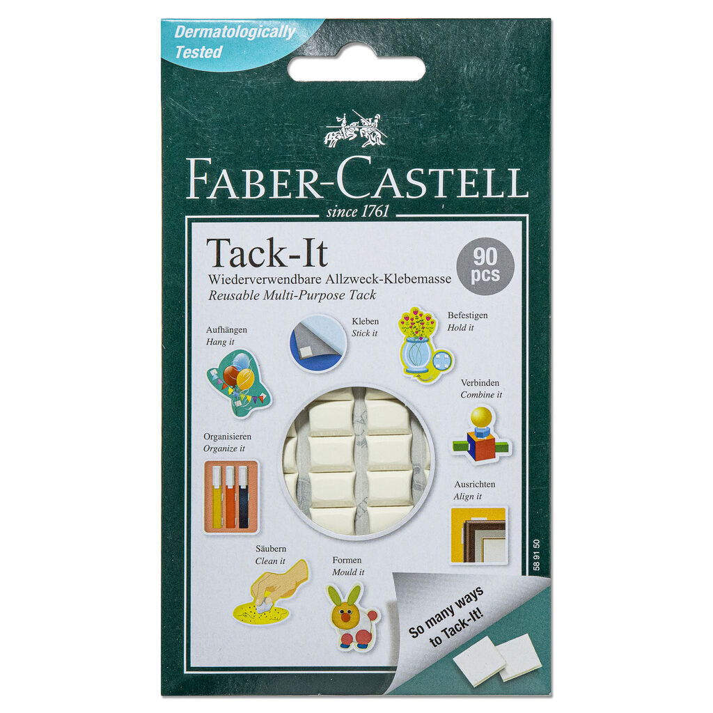 Снимаемая масса для приклеивания TACK-IT, 50г, в блистере, 1 шт