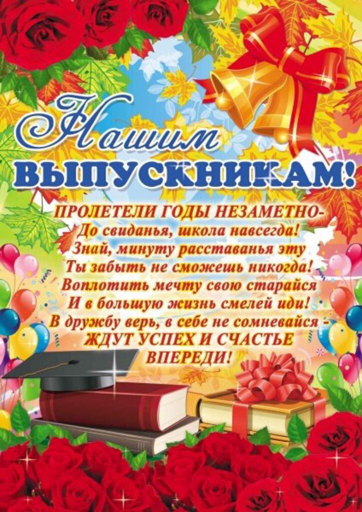 Плакат на Выпускной