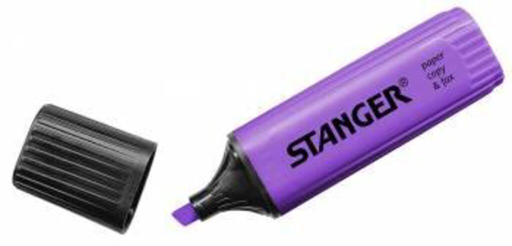 Текстовыделитель STANGER лавандовый, 1-5мм