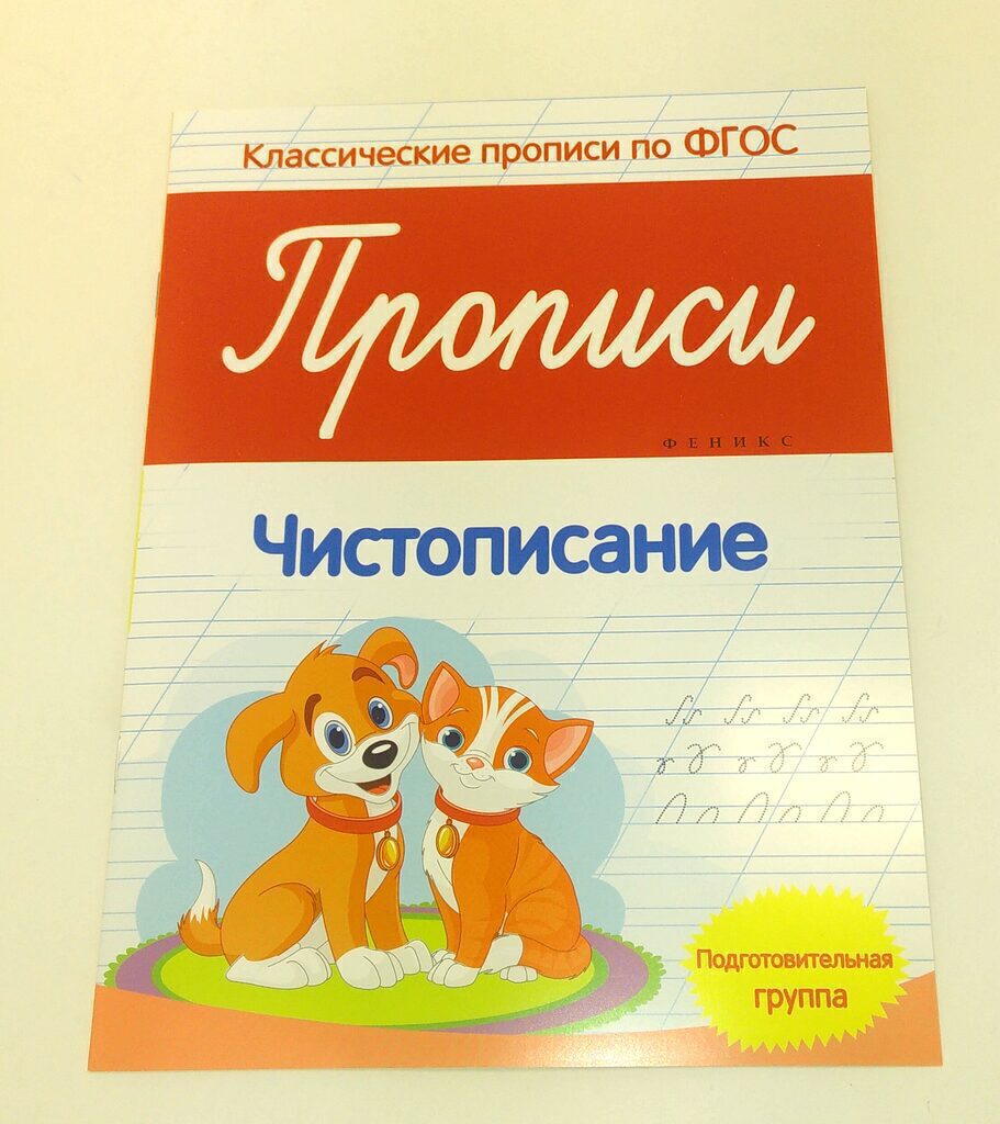 Прописи по ФГОС подготов.группа "Чистописание"