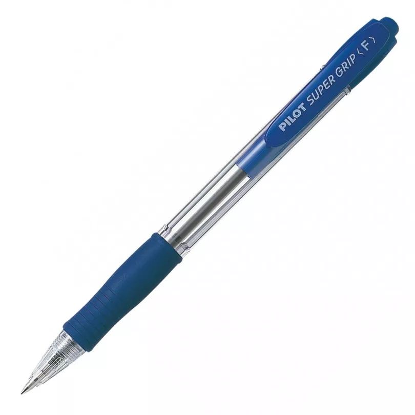 Ручка шариковая автомат. Super Grip 0.7мм син.