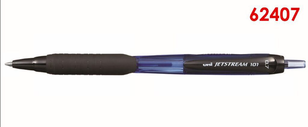 Ручка шар. UNI Jetstream SXN-101-07, 0,7мм автомат, синяя