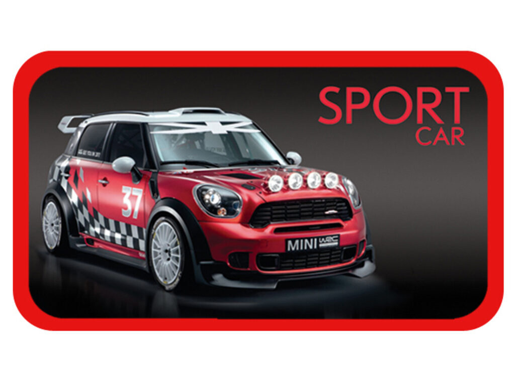 Пенал 3 отд. (190*100) Sport car mini, лам.