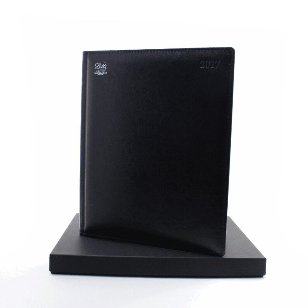 Еженедельник дат  2020г А4 IBIZA чёрный, тонир.листы, зол.срез