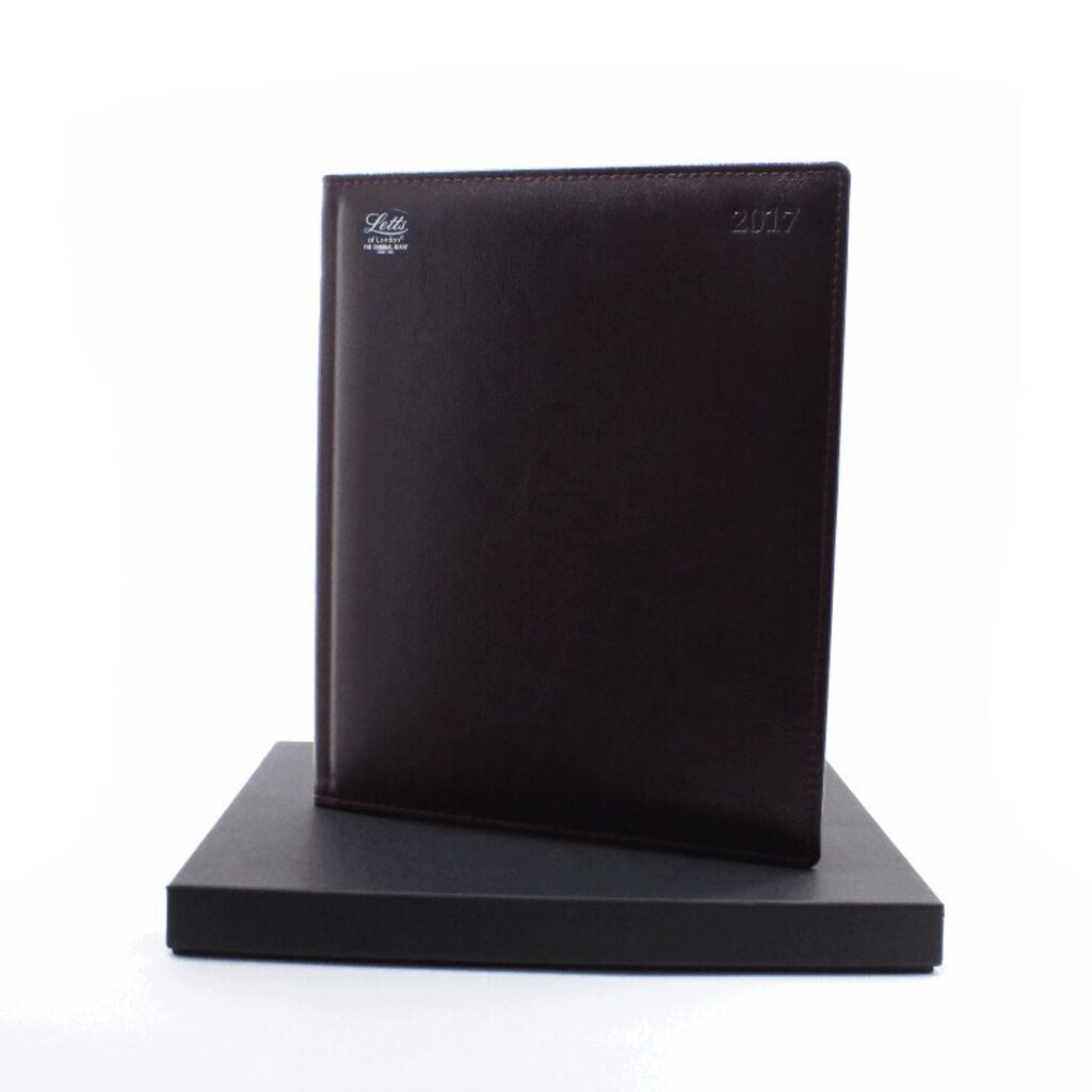 Еженедельник дат  2020г А4 IBIZA бургунди, тонир.листы, зол.срез