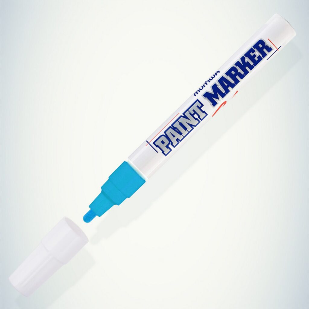 Маркер краска 4мм ГОЛУБОЙ