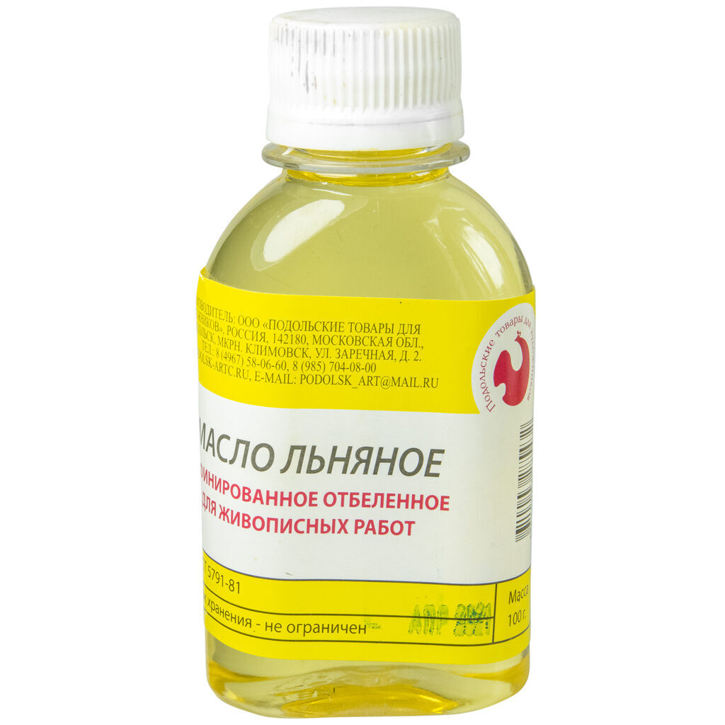 Масло льняное "ПТХ" 100 мл.