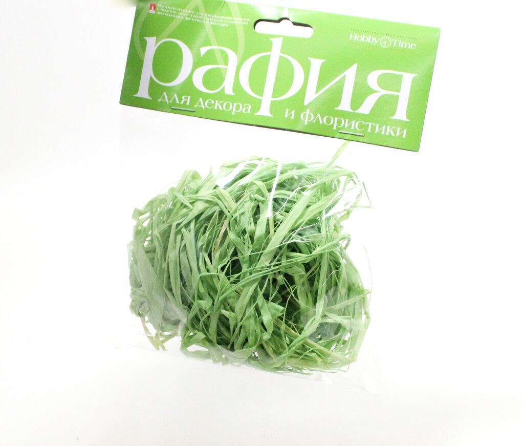 Рафия, ассорти 8 цветов