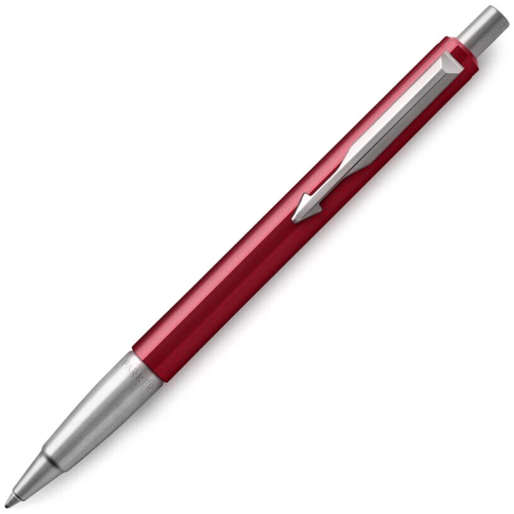 Parker Vector Шариковая ручка Vector Standard K01 Red CT M синие чернила подар.кор.