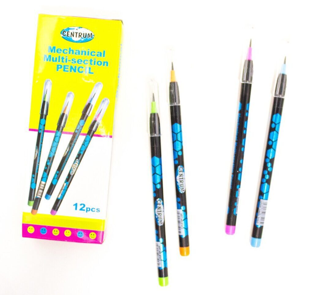 Карандаш разноцветный сегментный "Ассорти"