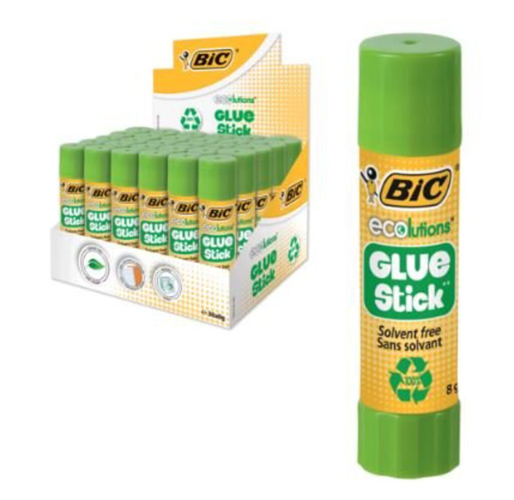 Клей карандаш BIC ECOlutions  8 гр с яблочным запахом