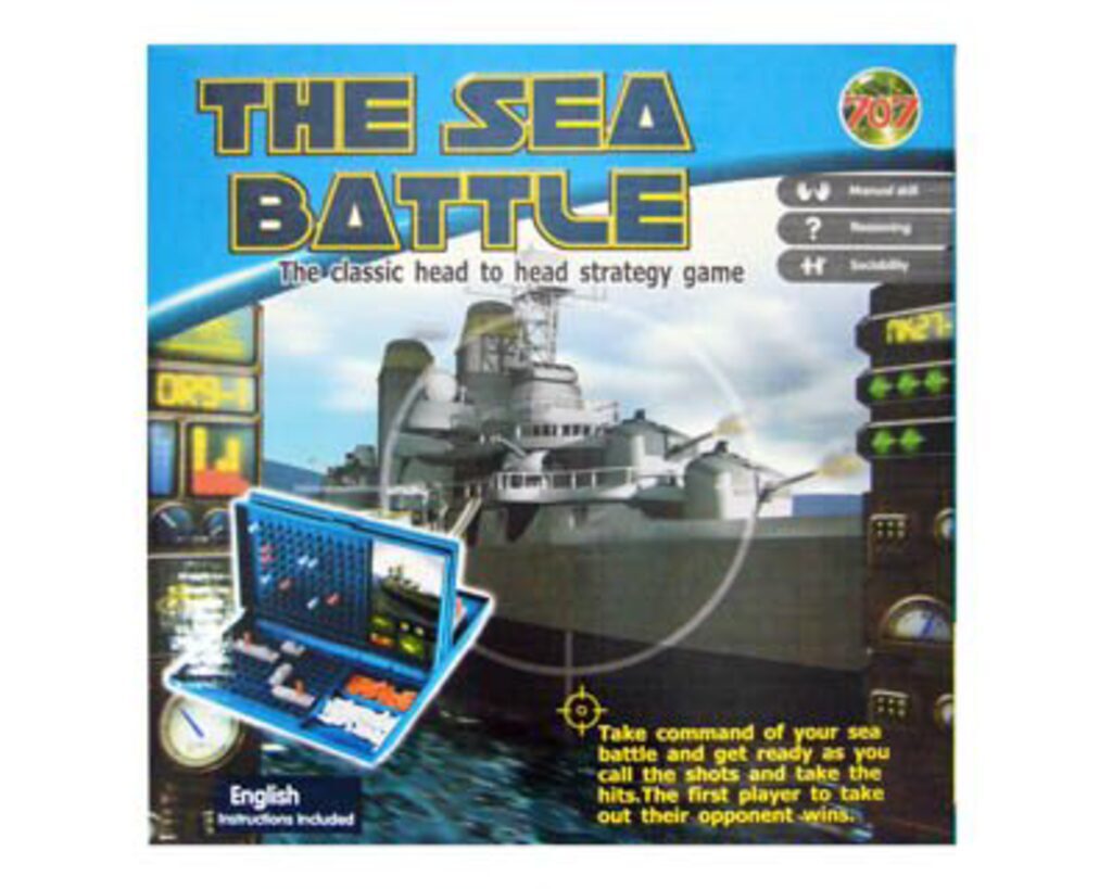 Игра настольная "Морской бой" 4+