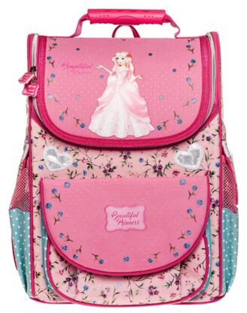 Ранец школьный  Balance "Милая принцесса" 38*29*16см, полиэстер, 1 отд, 3 кармана