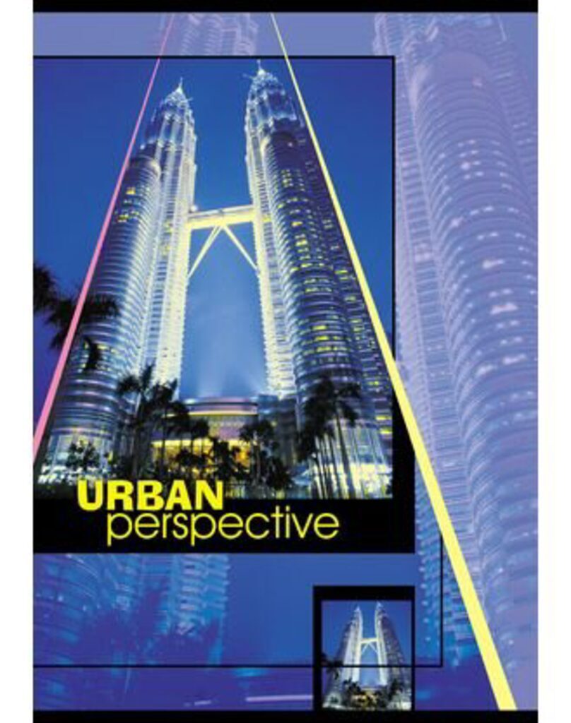 Тетрадь А4  48л кл. скрепка "Urban Perspektive" ЭКОНОМ