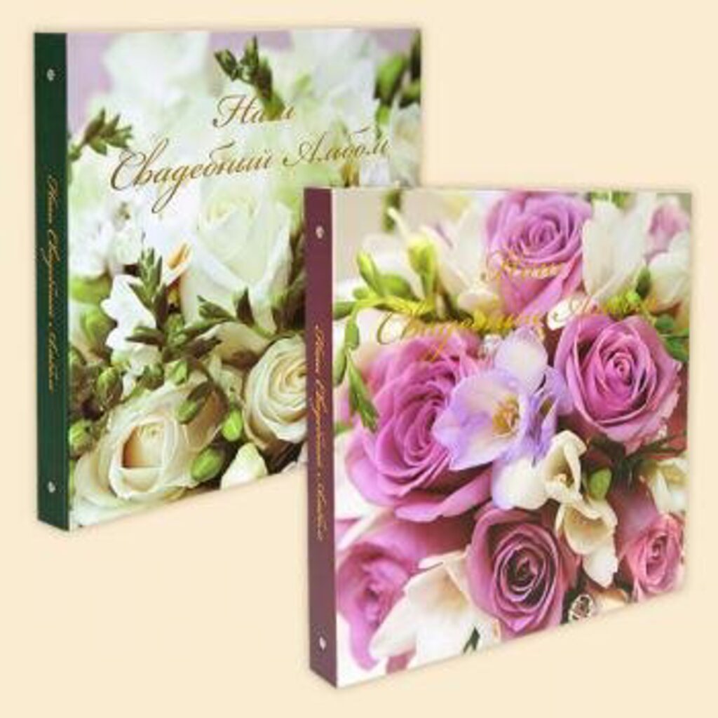 Фотоальбом-книга 31*32см, Wedding story 1