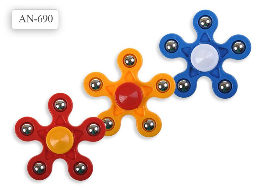 Спиннер, пятиконечный цветочек