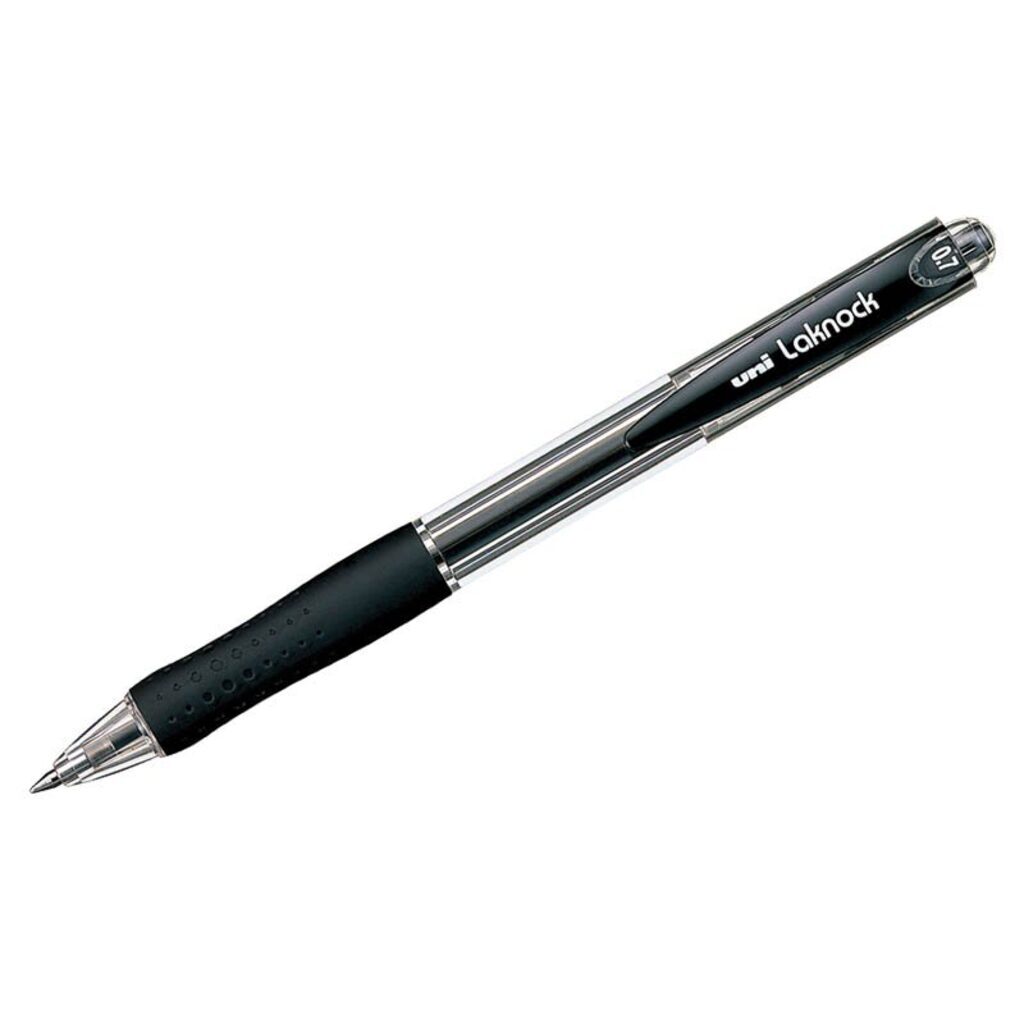 Ручка шар. UNI Laknock SN-220, 0,5мм, чёрная