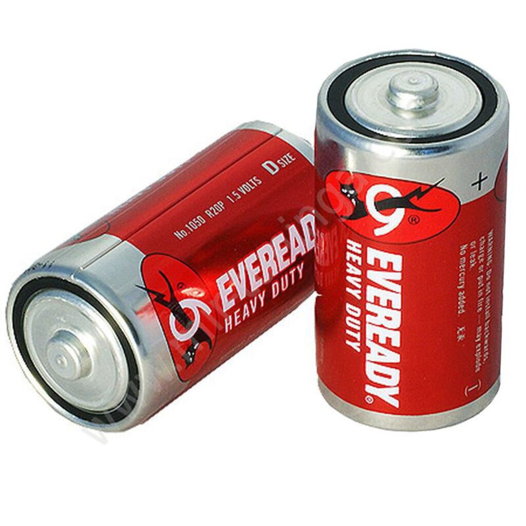 Батарейка R-20 Eveready солевая, в спайке