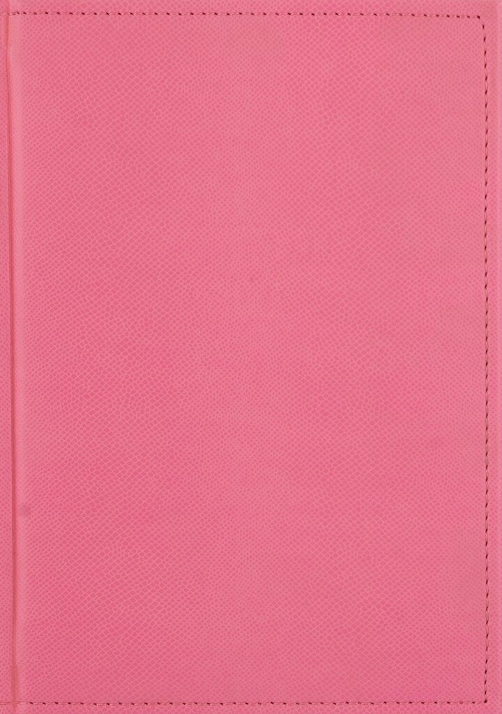 Ежедневник недат. А5 DIARIO розовый, 256стр.