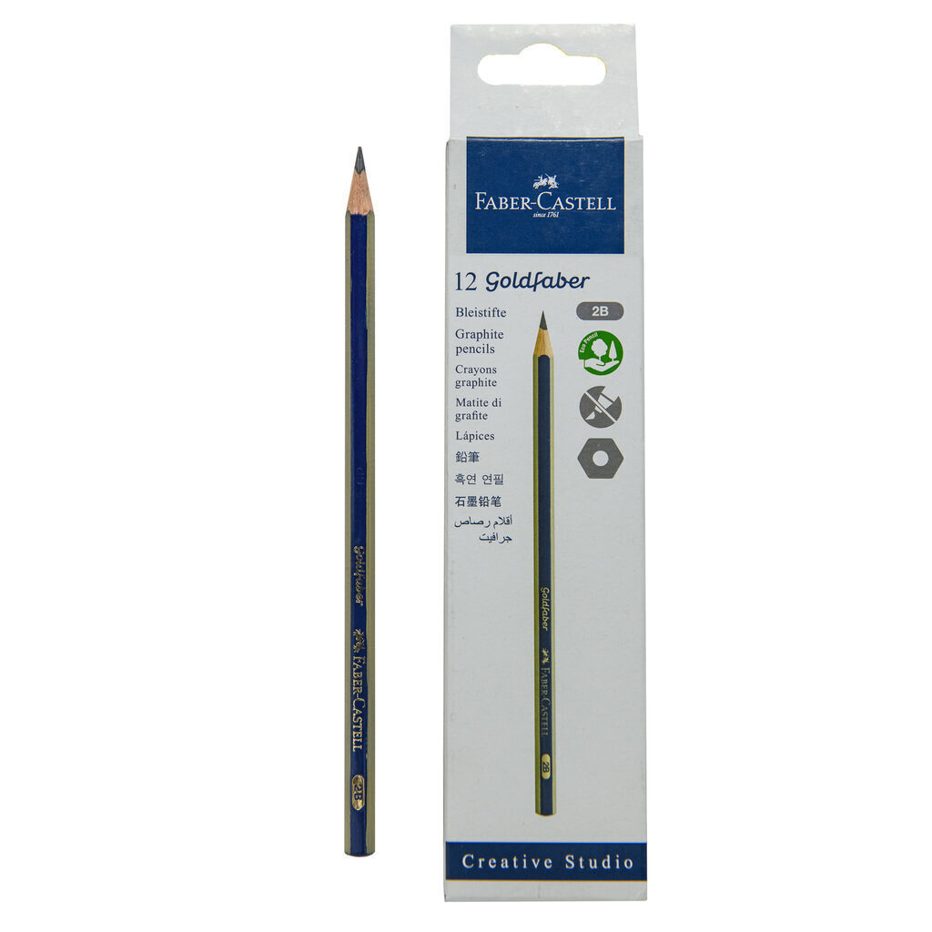Карандаш  Faber-Castell GOLDFABER 1221 2В