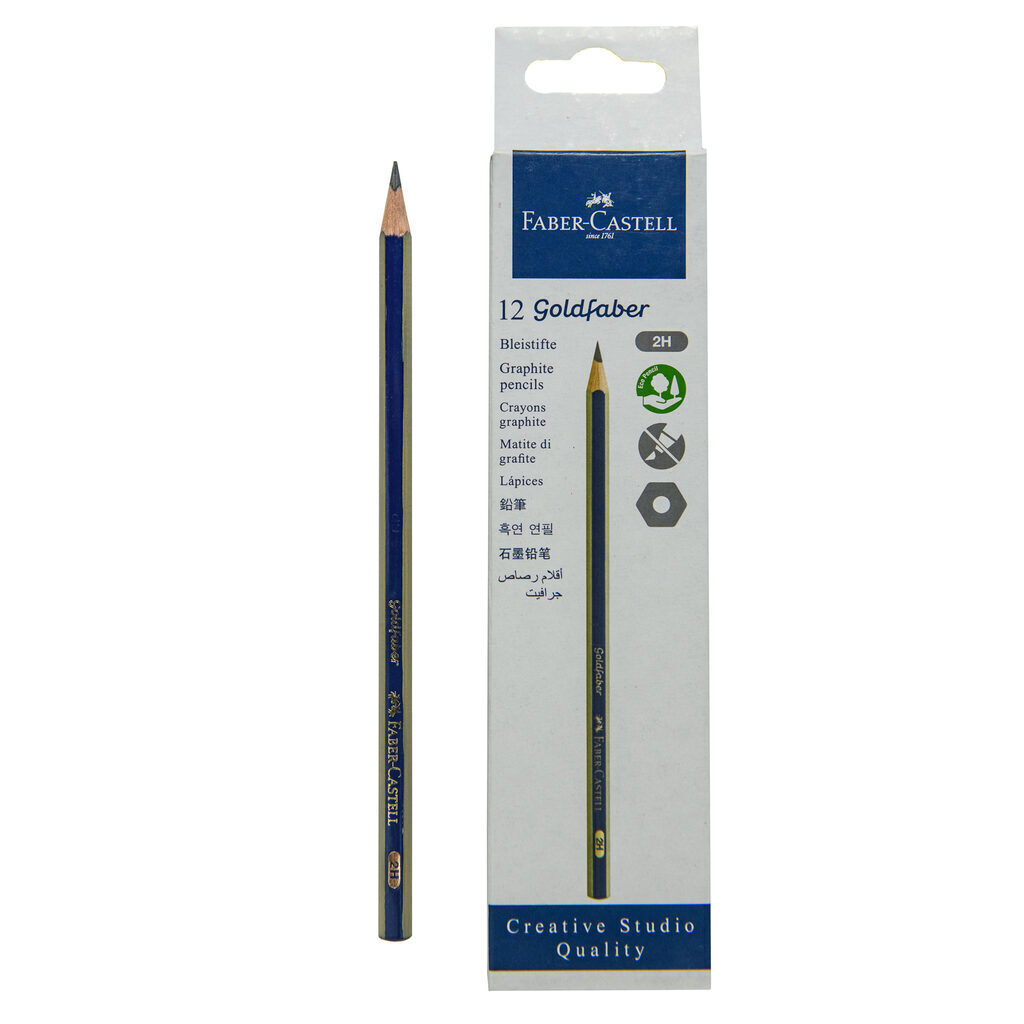 Карандаш  Faber-Castell GOLDFABER 1221 2H