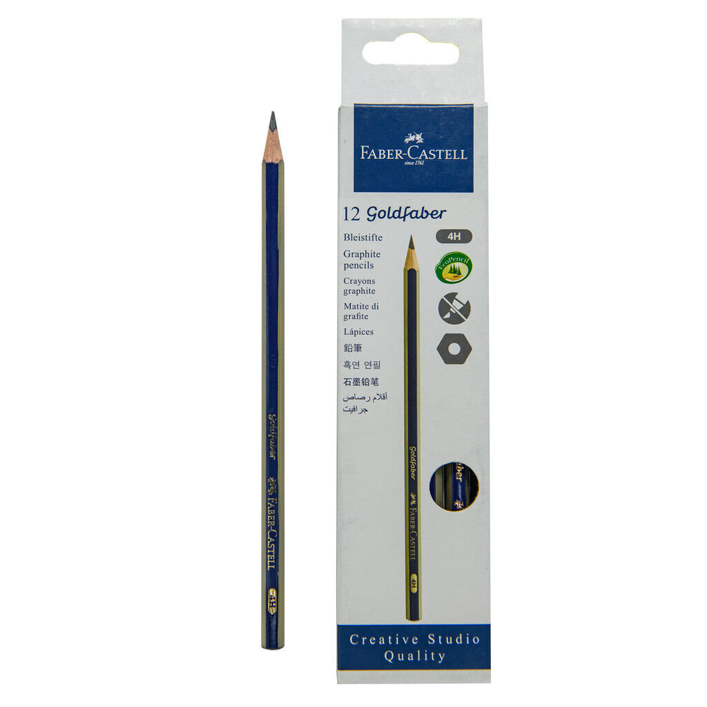 Карандаш  Faber-Castell GOLDFABER 1221 4H