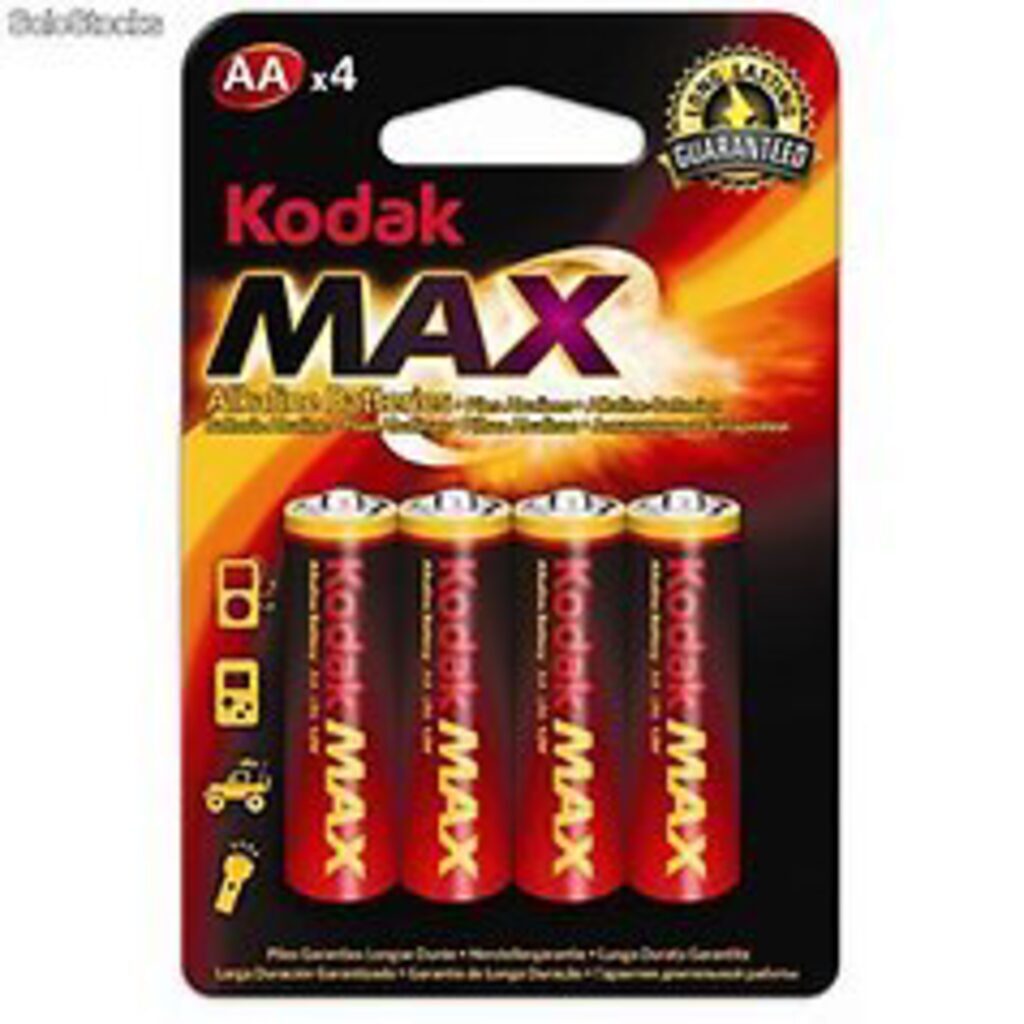 Батарейка LR-06 (АА) Kodak Max, блистер, 4 шт