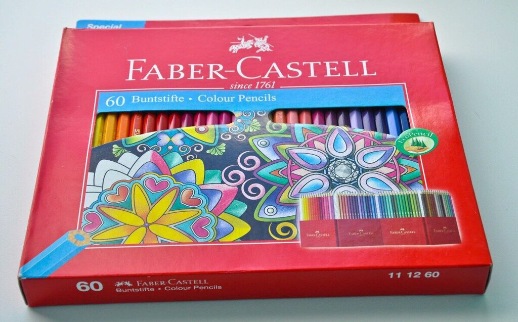 Карандаши цвет. 60цв  Faber-Castell   в подарочной коробке