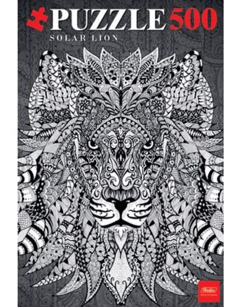 Пазлы 340*460мм. 500 элементов "DOODLE-ART-LION"