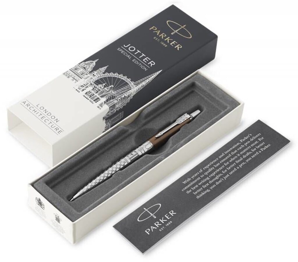Parker Jotter Шариковая ручка SE London Architecture K175 Bronze M синие чернила