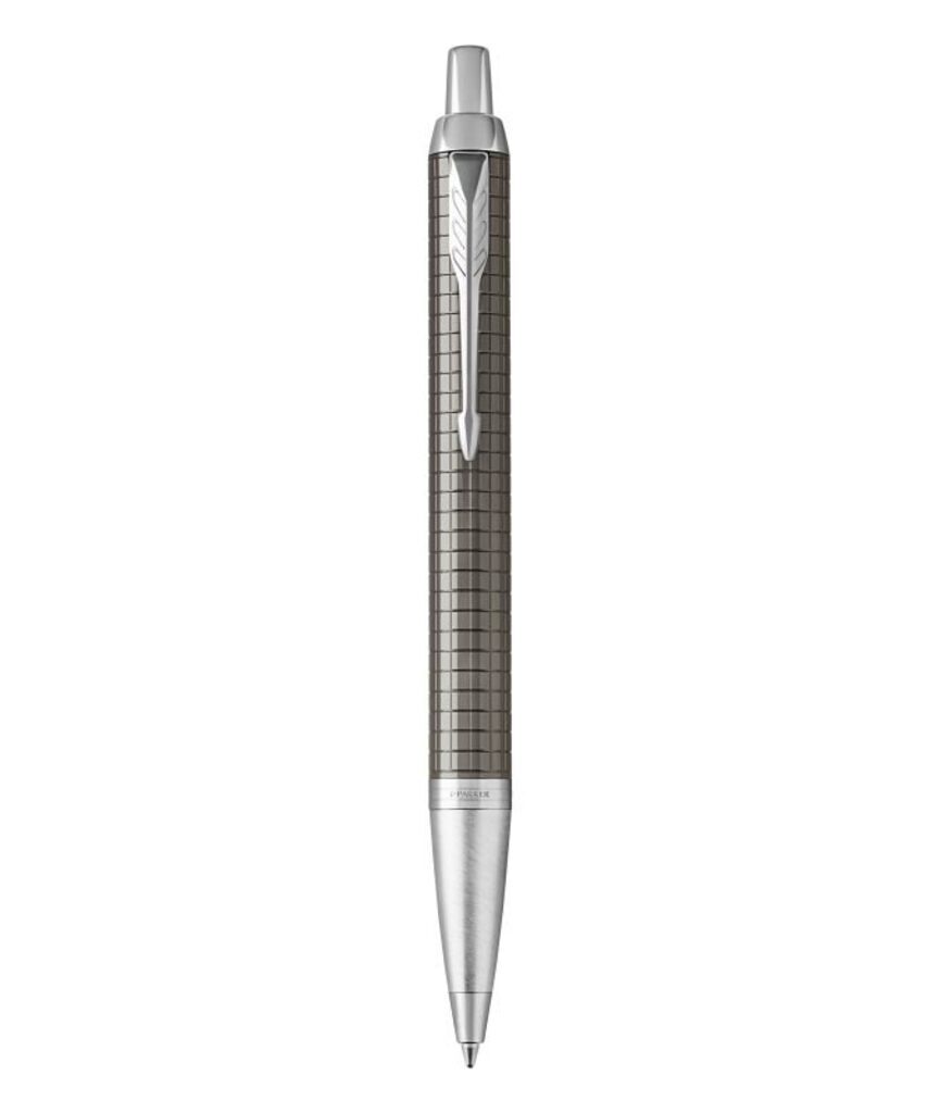 Parker IM Premium Шариковая ручка K322 Dark Espresso CT M синие чернила