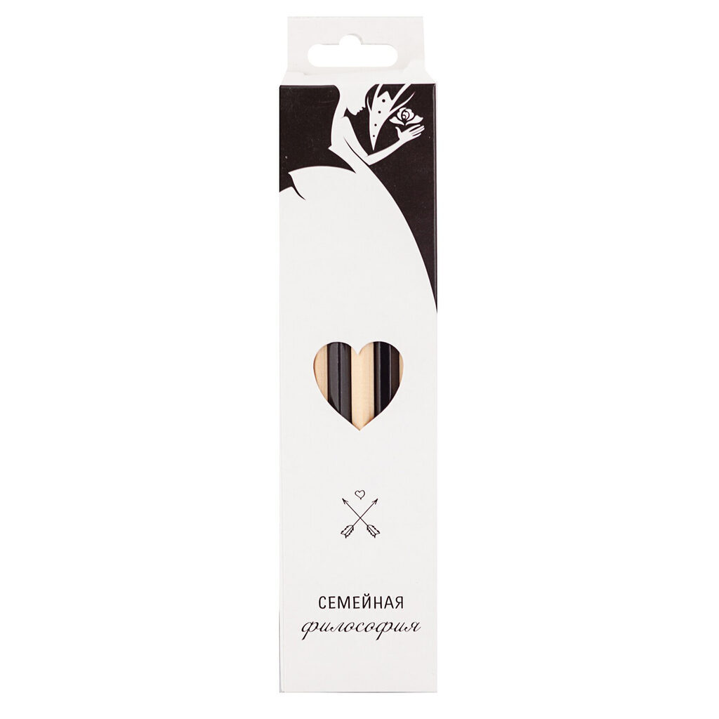 Набор карандашей Сибирский кедр. Семейная философия  6шт шестигр. корп. натур.