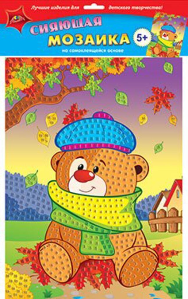 Аппликация из EVO "Мишка" 5+