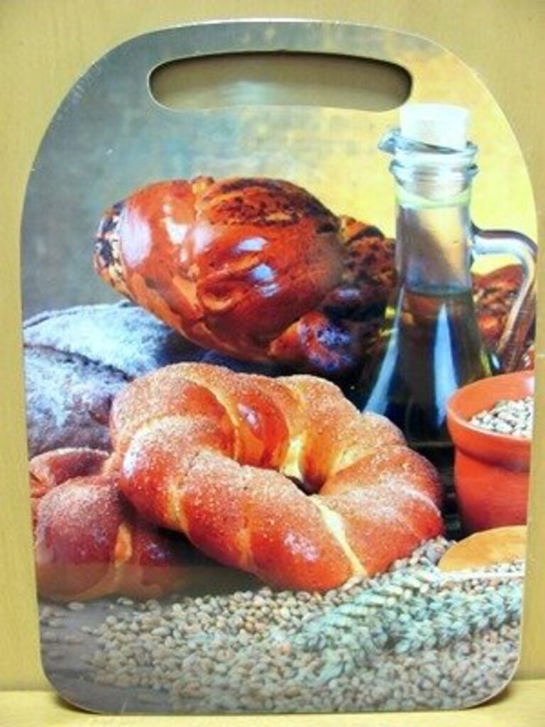 Доска разделоч.сувенирная. 29*21см "Сдобные булочки"
