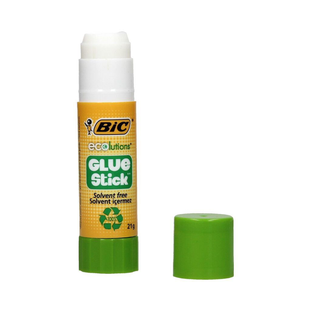 Клей карандаш BIC ECOlutions 21 гр с яблочным запахом