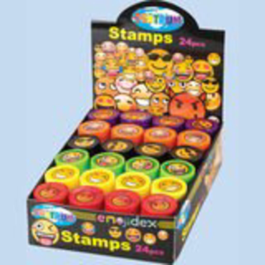 Штампик ассорти "Смайлы" в дисплее