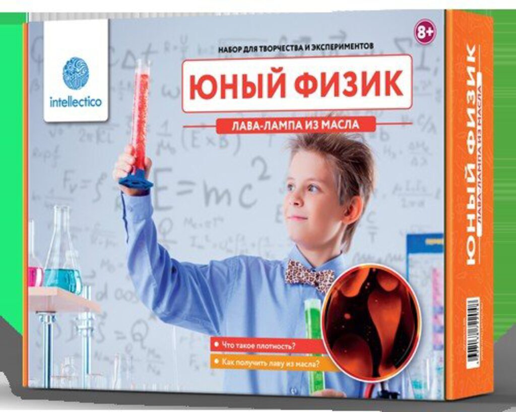 Набор для опытов. Физика. Лава-лампа из масла 8+