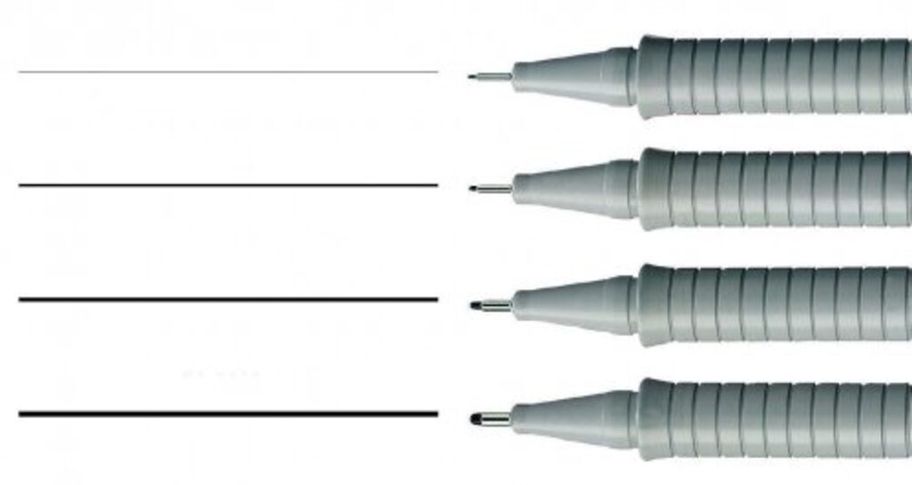 Ручка капиллярная ECCO PIGMENT, чёрная, 0,7мм