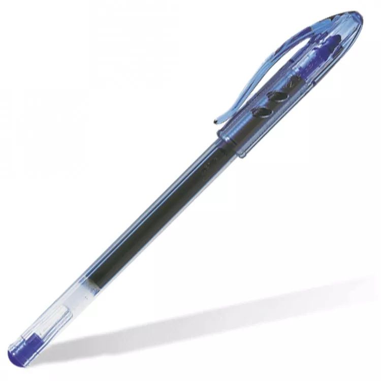 Ручка гелевая тонир. корп. 0,5мм син."SUPER GEL "