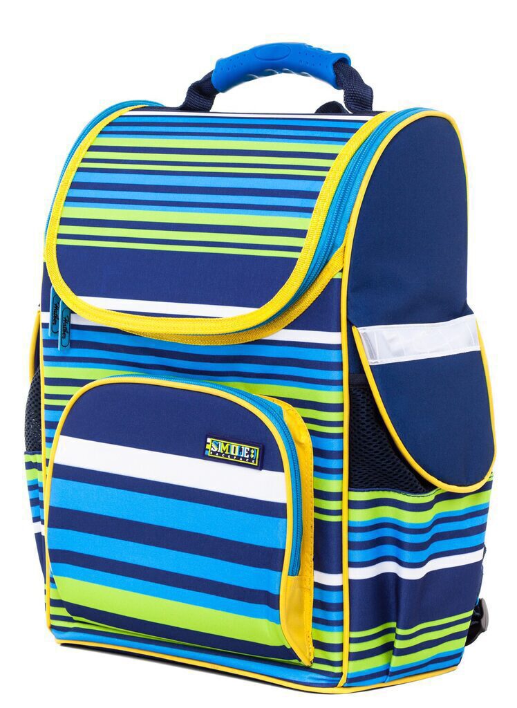 Ранец школьный  Balance "Полоски" 38*29*16см, полиэстер, 1 отд, 3 кармана