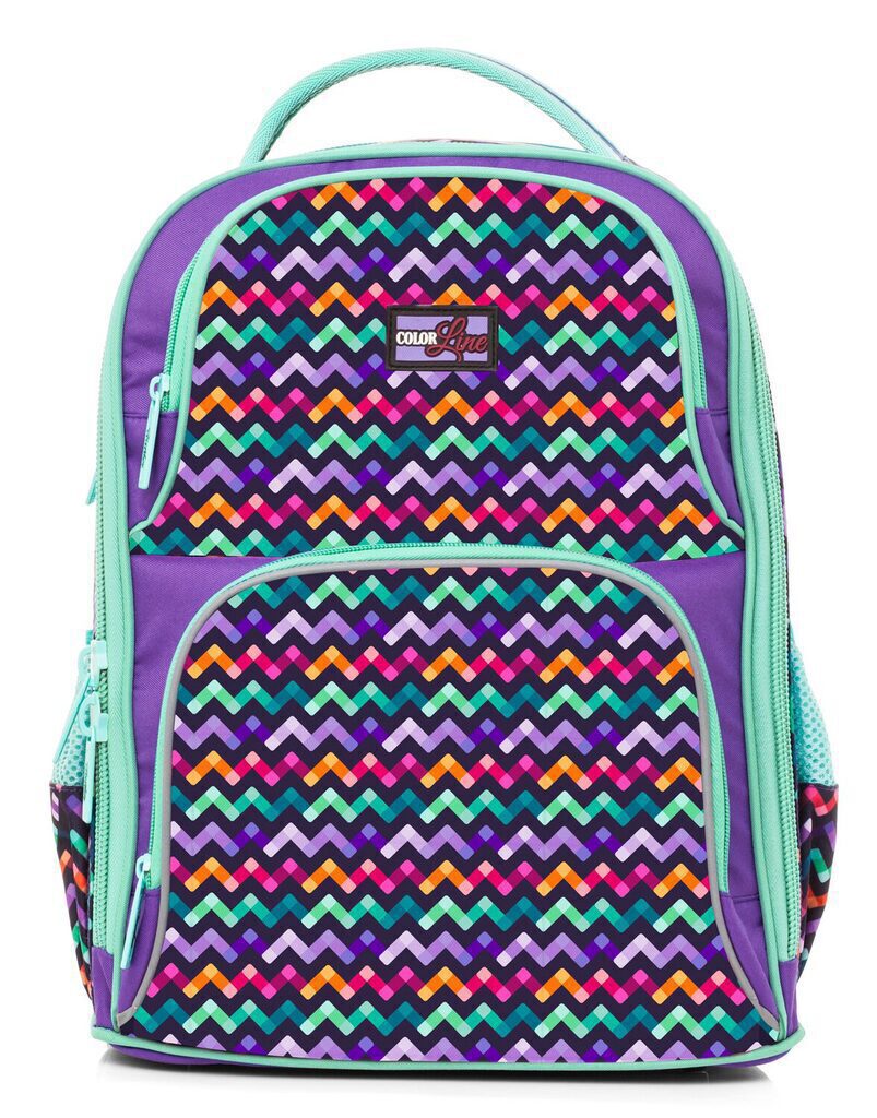 Ранец школьный  Comfort "Яркий" 37*32*19см, EVA, 2 отд, 4 кармана