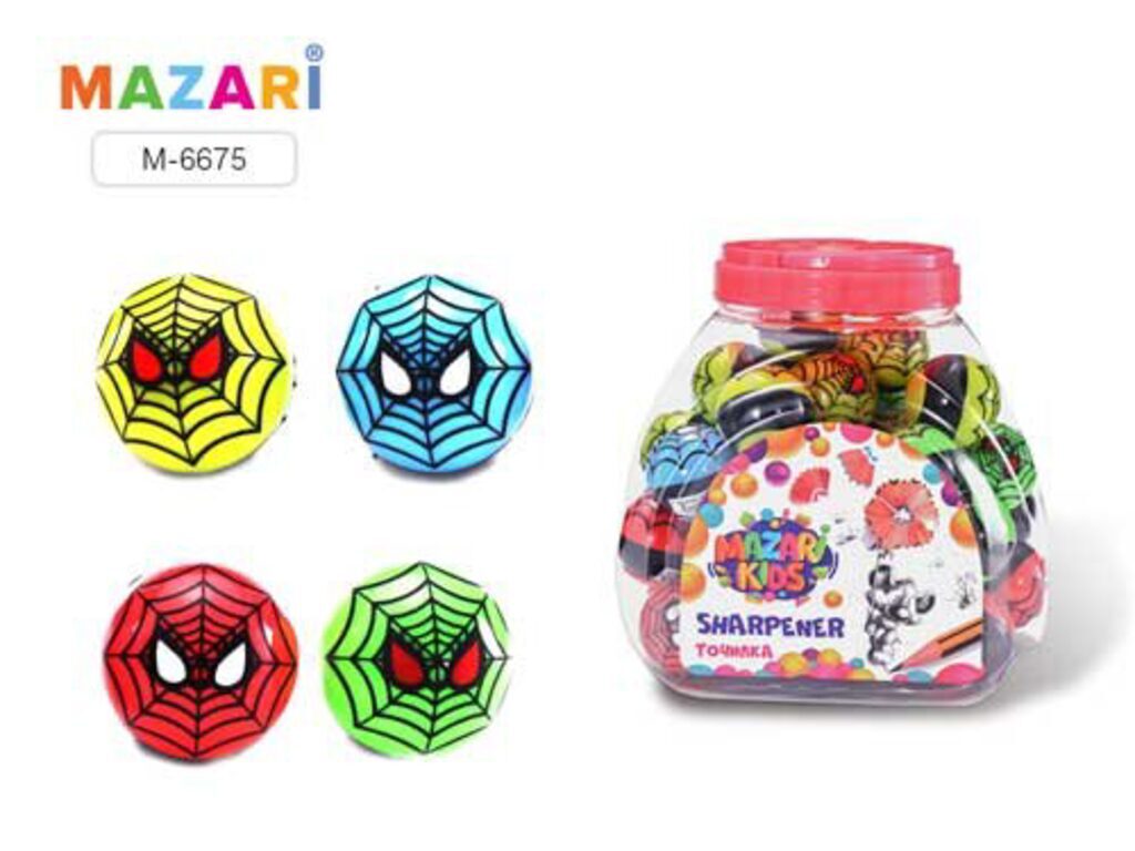 Точилка пласт. с контейнером  1 отв. WEB