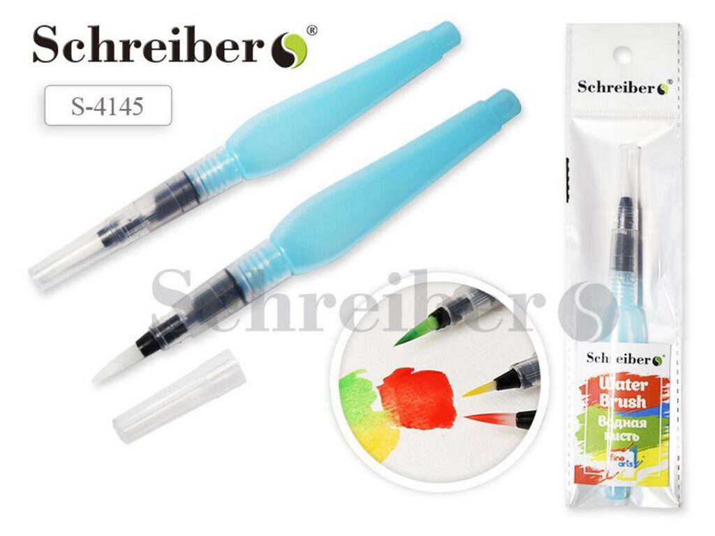 Кисть с резервуаром для воды WATERBRUSH длина 15 см, размер S
