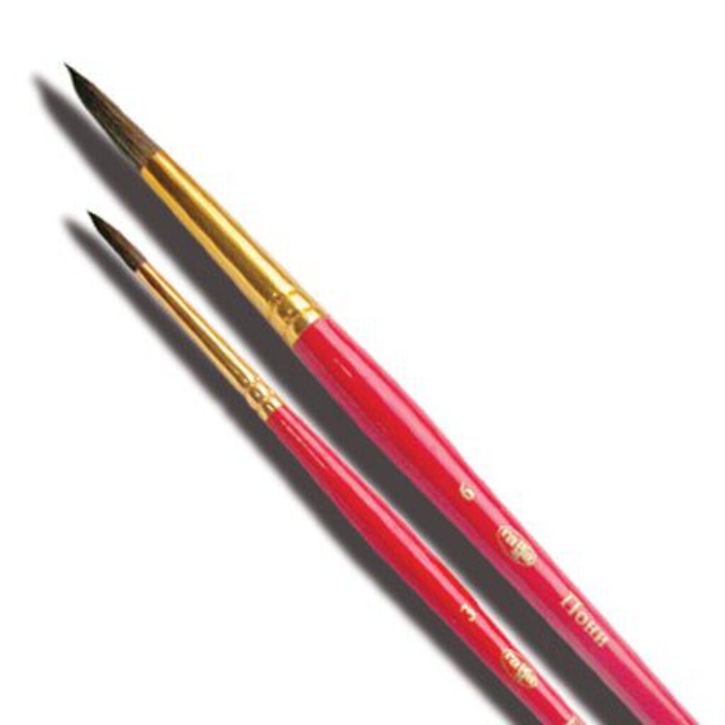 Кисть пони № 2 кругл.