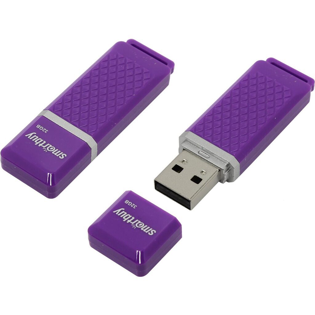 Флеш-драйв  32 GB USB 2.0 Smartbuy Quartz series Violet