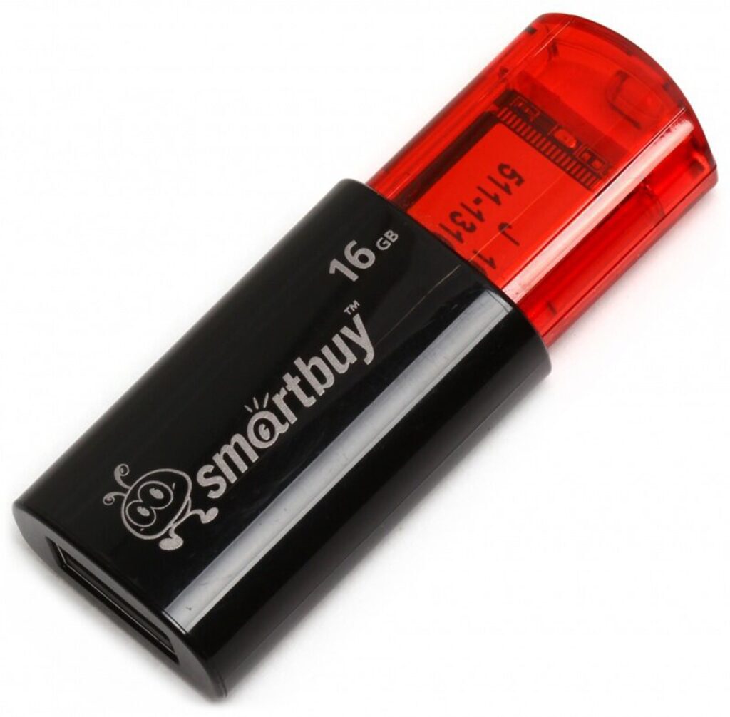 Флеш-драйв   8 GB USB Smartbuy Click Black