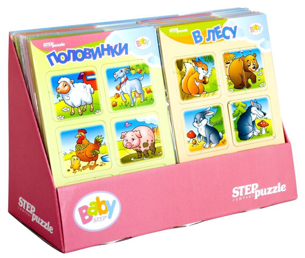 Пазл-рамка 150*215мм. "Baby Step" 1+