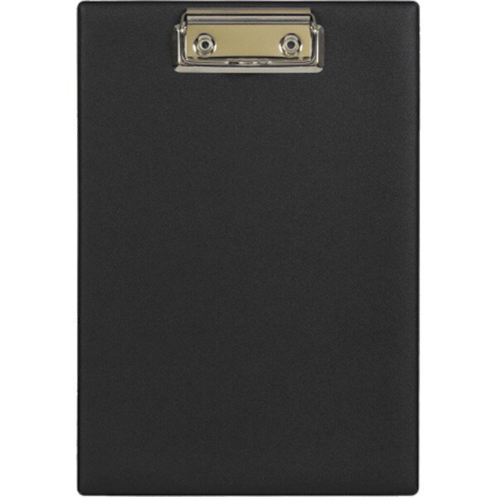 Клипборд А5, синий, картон 1.5мм, покрытие ПВХ