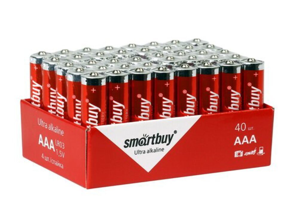 Батарейка LR-03 (ААА) Smartbuy, в боксе, цена за 1 шт