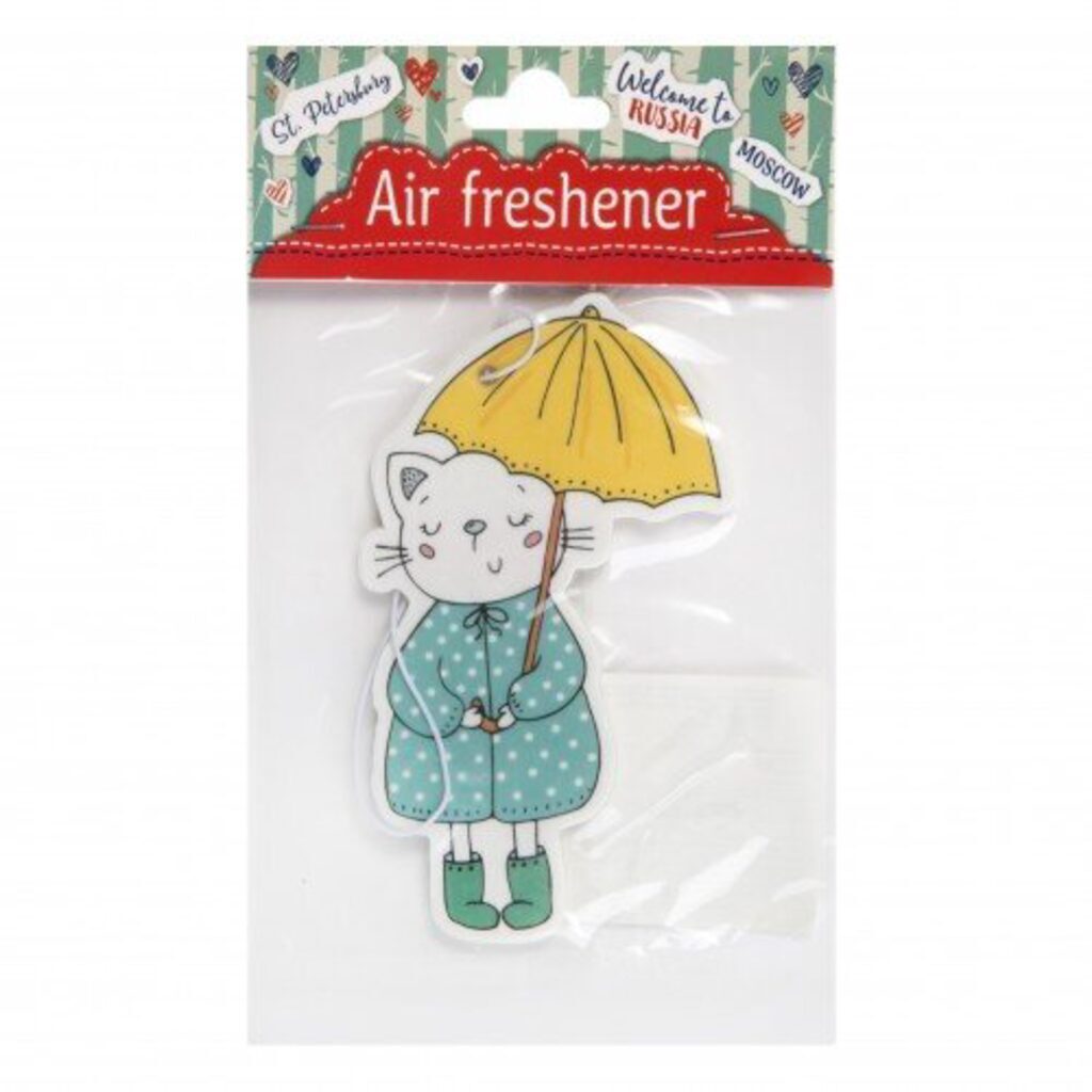 Ароматизатор "Питерские мотивы" 6,7*10,2см, пропитан аромат.маслом Яблоко